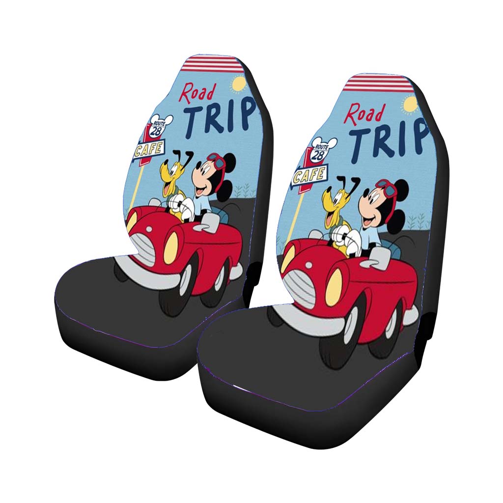 Mickey Road Trip Car Front Seat Covers