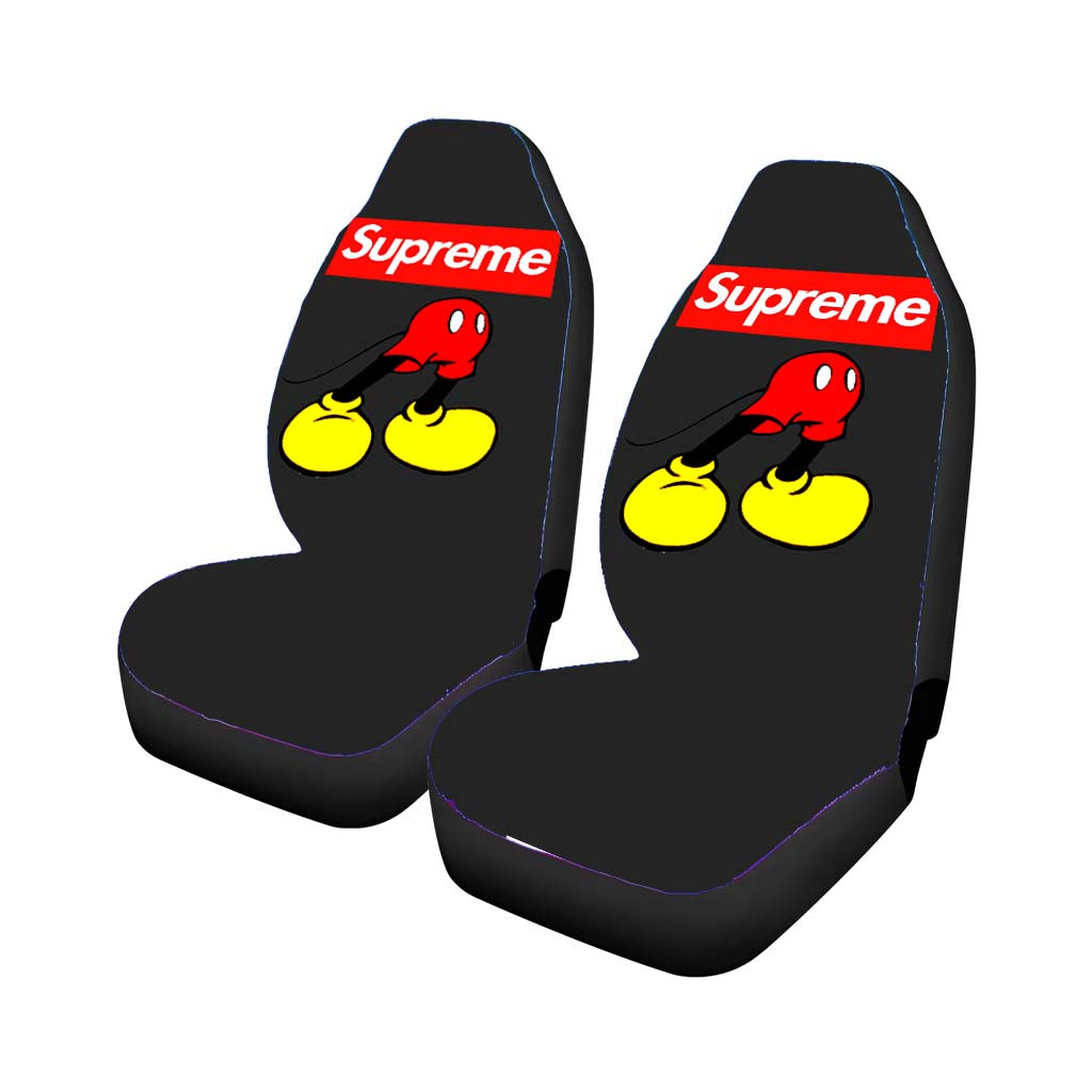 Mickey Supreme Car Front Seat Covers