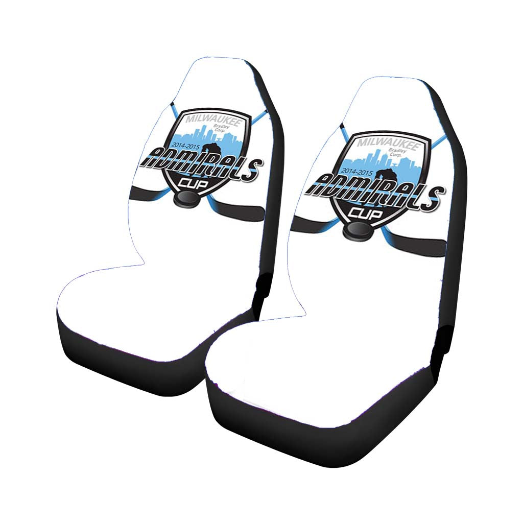 Milwaukee Admirals Hockey Logo Car Front Seat Covers