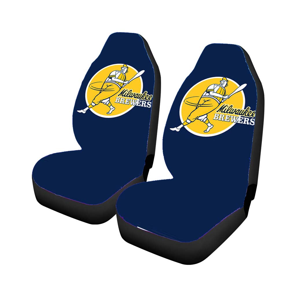 Milwaukee Brewers Player Cartoon Car Seat Cover Waterproof Protection