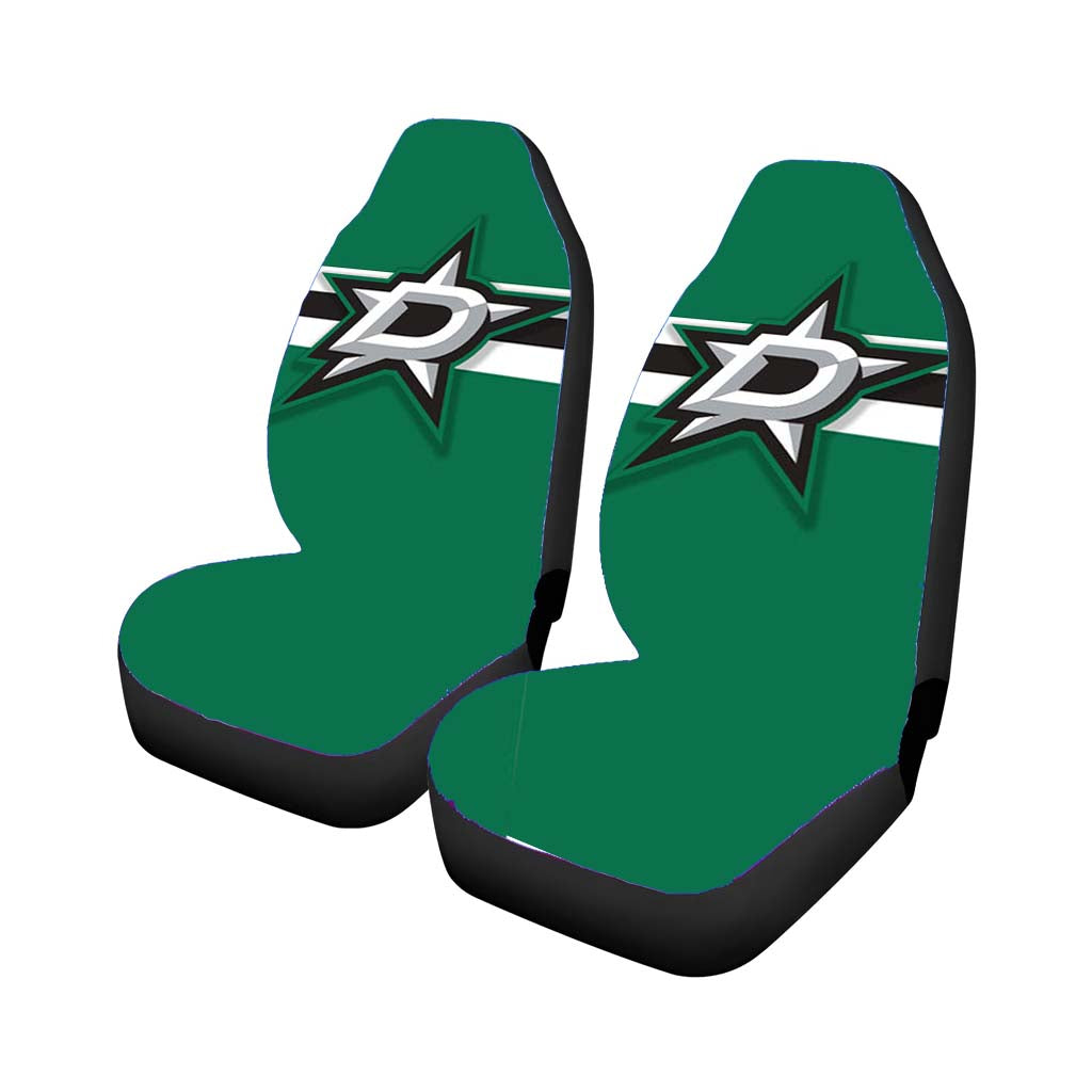 Milwaukee Logo Green Car Front Seat Covers