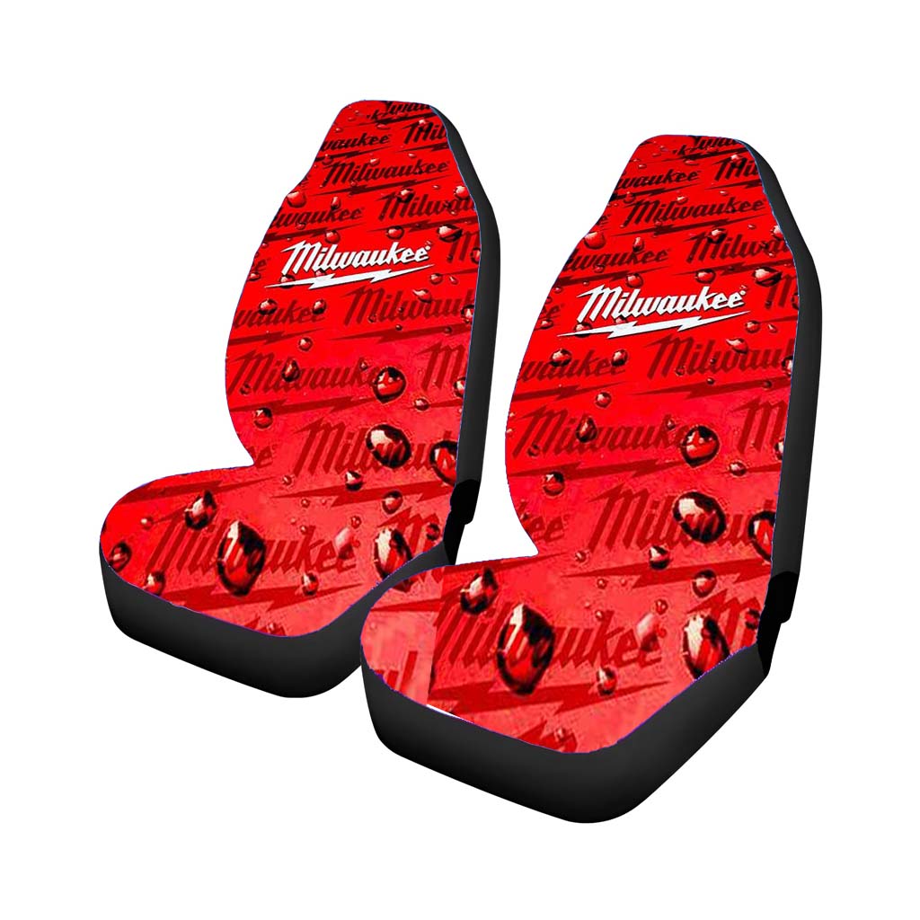Milwaukee Tool Icon Car Front Seat Covers