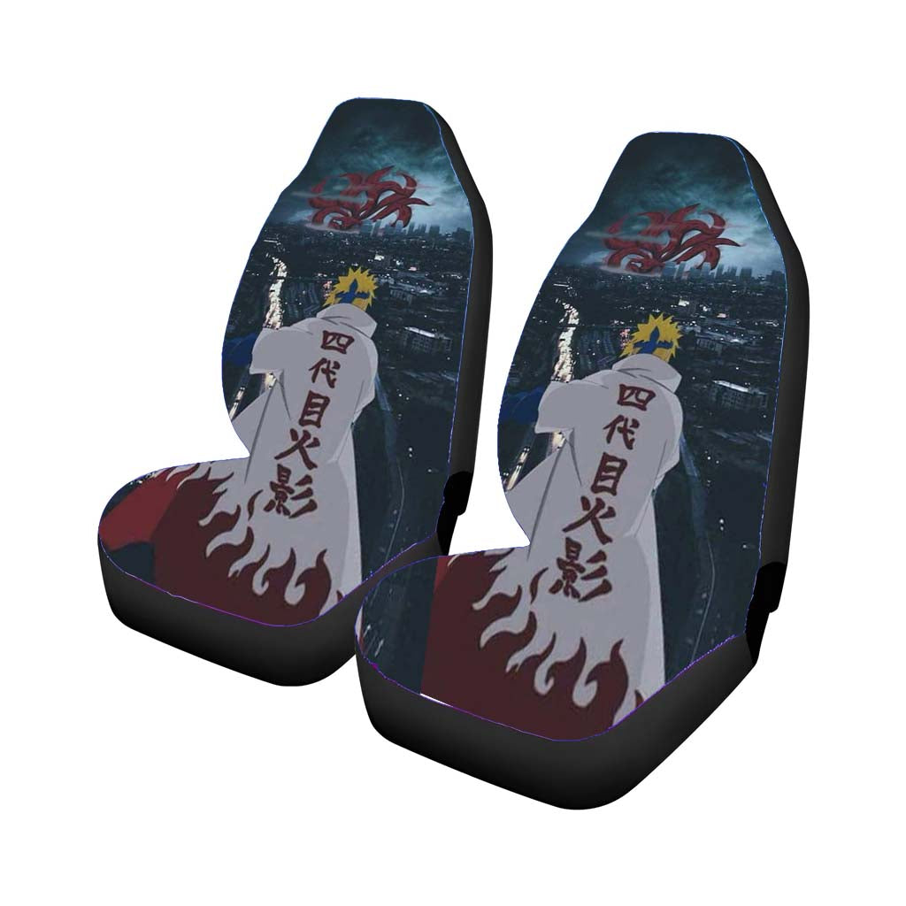 Minato Vs Kyuubi Car Front Seat Covers