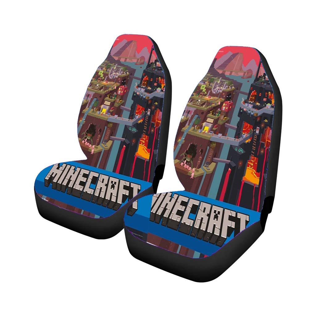 Minecraft Creative Car Front Seat Covers
