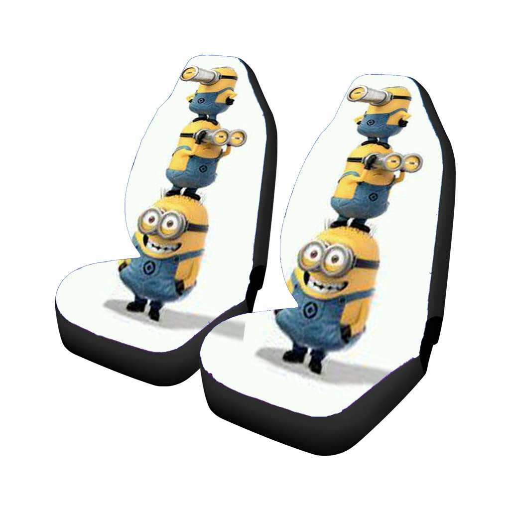 Minion Car Front Seat Covers