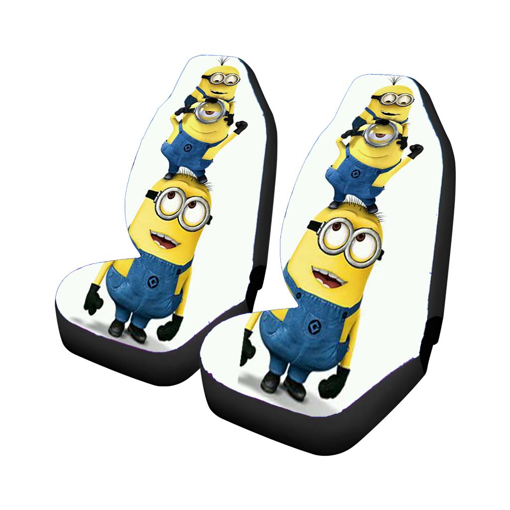 Minion Mini Car Front Seat Covers