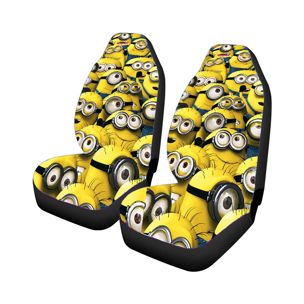 Minions Car Front Seat Covers