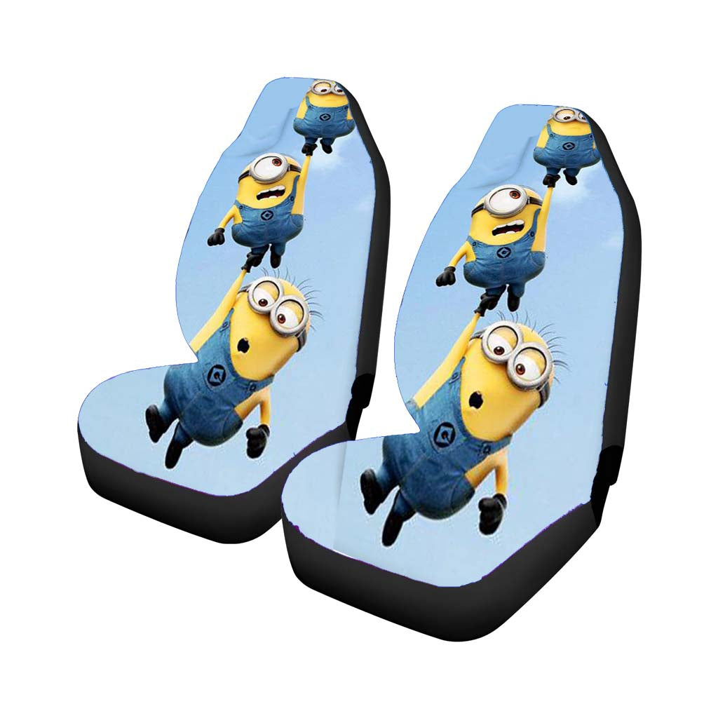 Minions Together Car Front Seat Covers