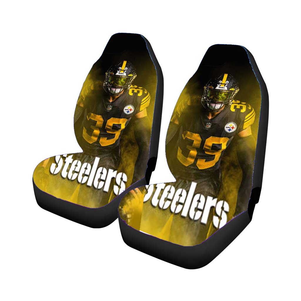 Minkah Fitzpatrick Pittsburgh Steelers Car Front Seat Covers