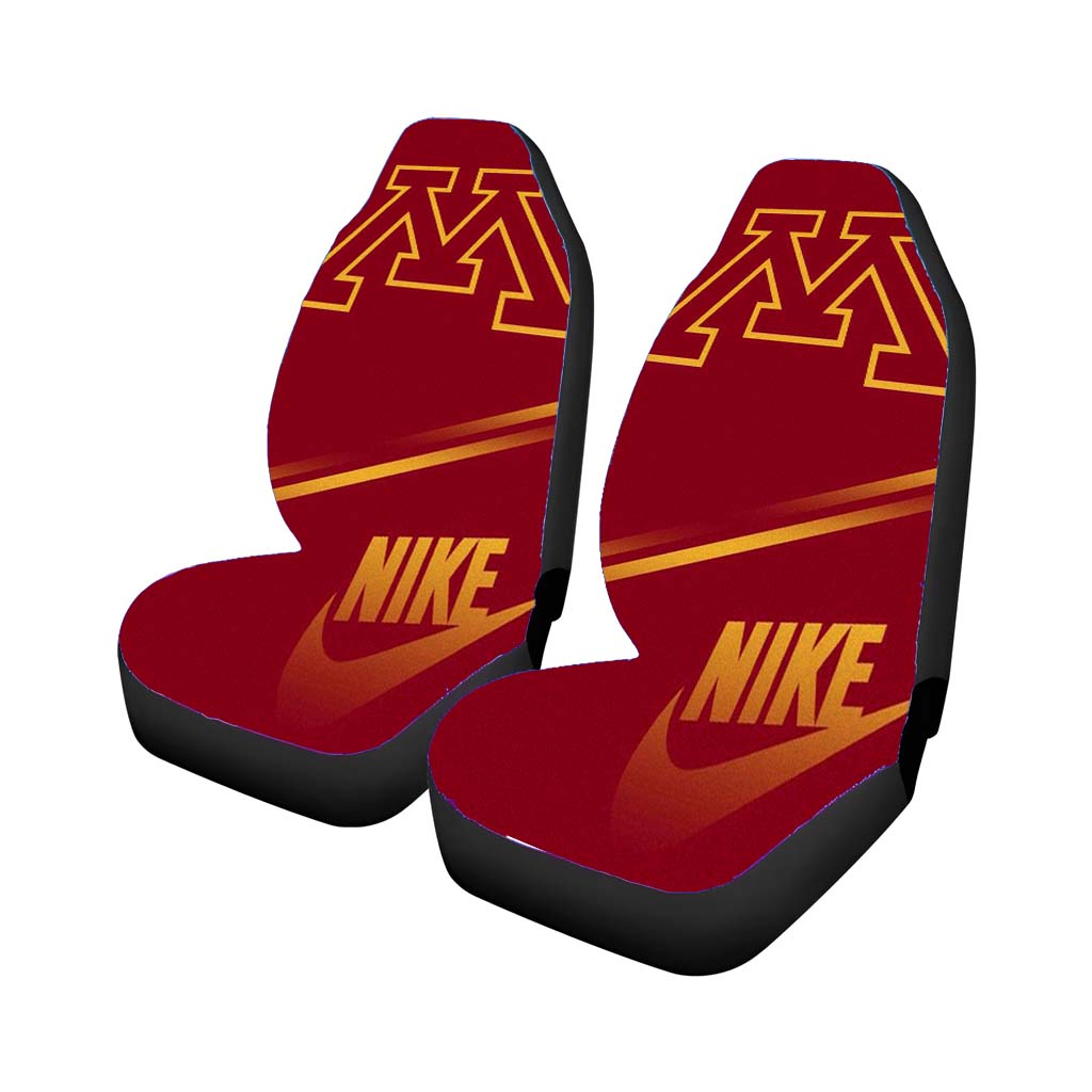 Minnesota Golden Gophers Red Logo Car Seat Covers
