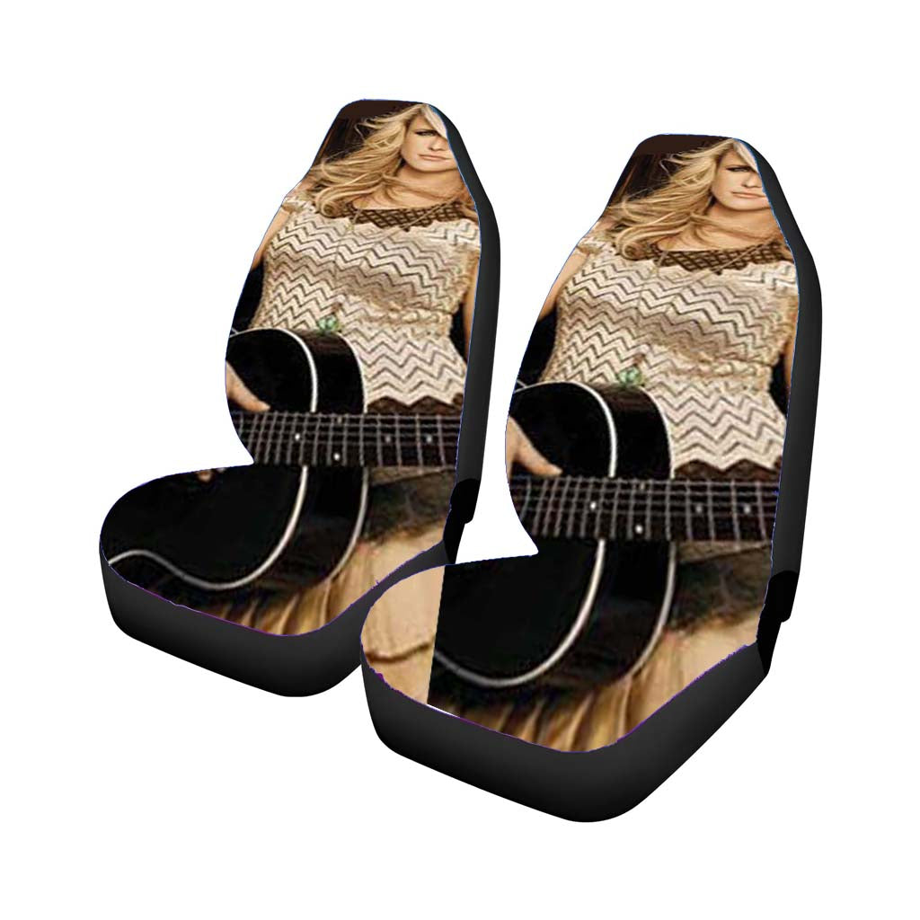 Miranda Lambert Guitar Car Front Seat Covers
