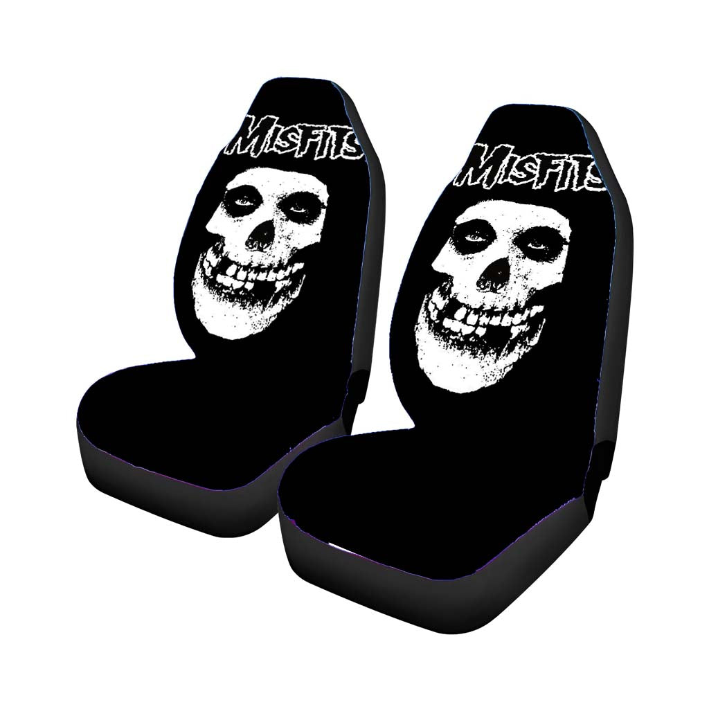 Misfits Face Bone Car Front Seat Covers
