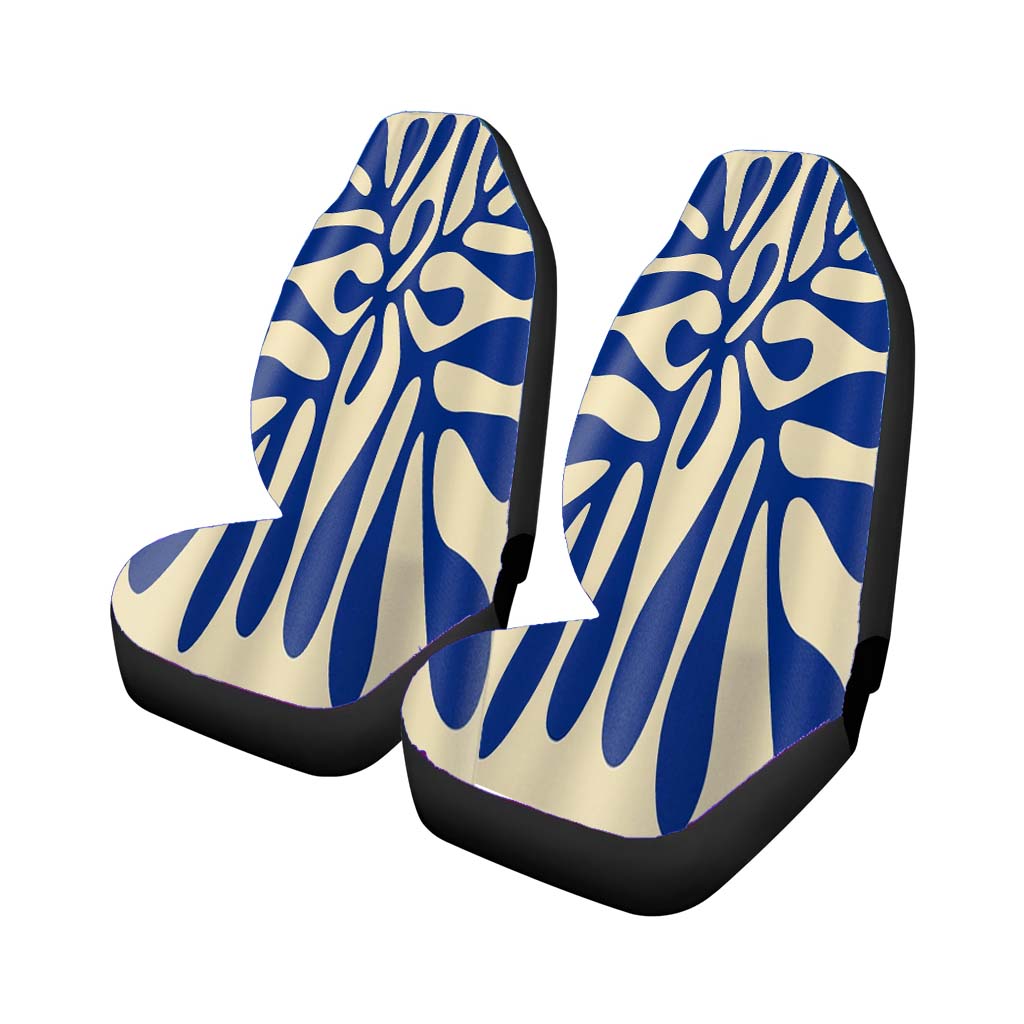Modern Art Car Front Seat Covers