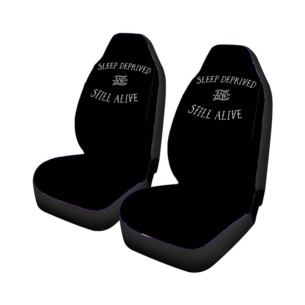 Mombie Zombie Lover Horror Car Front Seat Covers