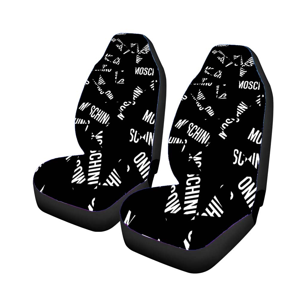 Moschino Cutting Pattern Car Front Seat Covers