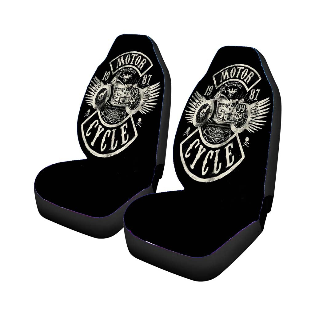Motor Cycle 1987 Car Front Seat Covers