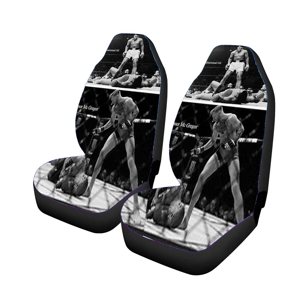 Muhammad Ali Mc Gregor Win Car Front Seat Covers