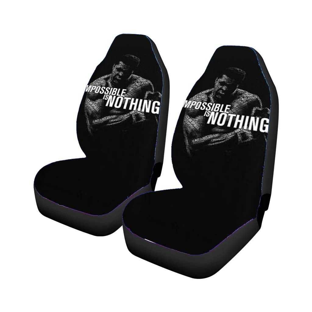Muhammad Ali Quotes Car Front Seat Covers