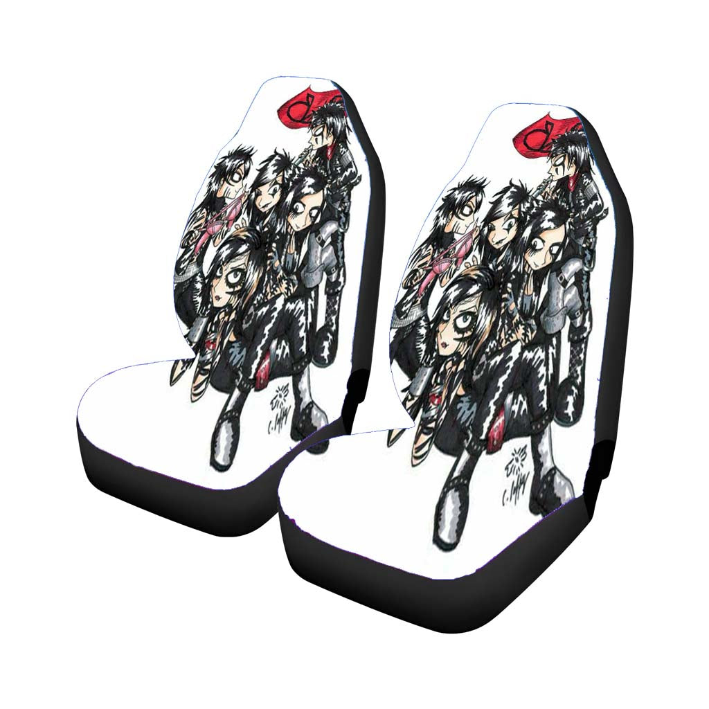 My Chemical Romance Gotic Car Front Seat Covers