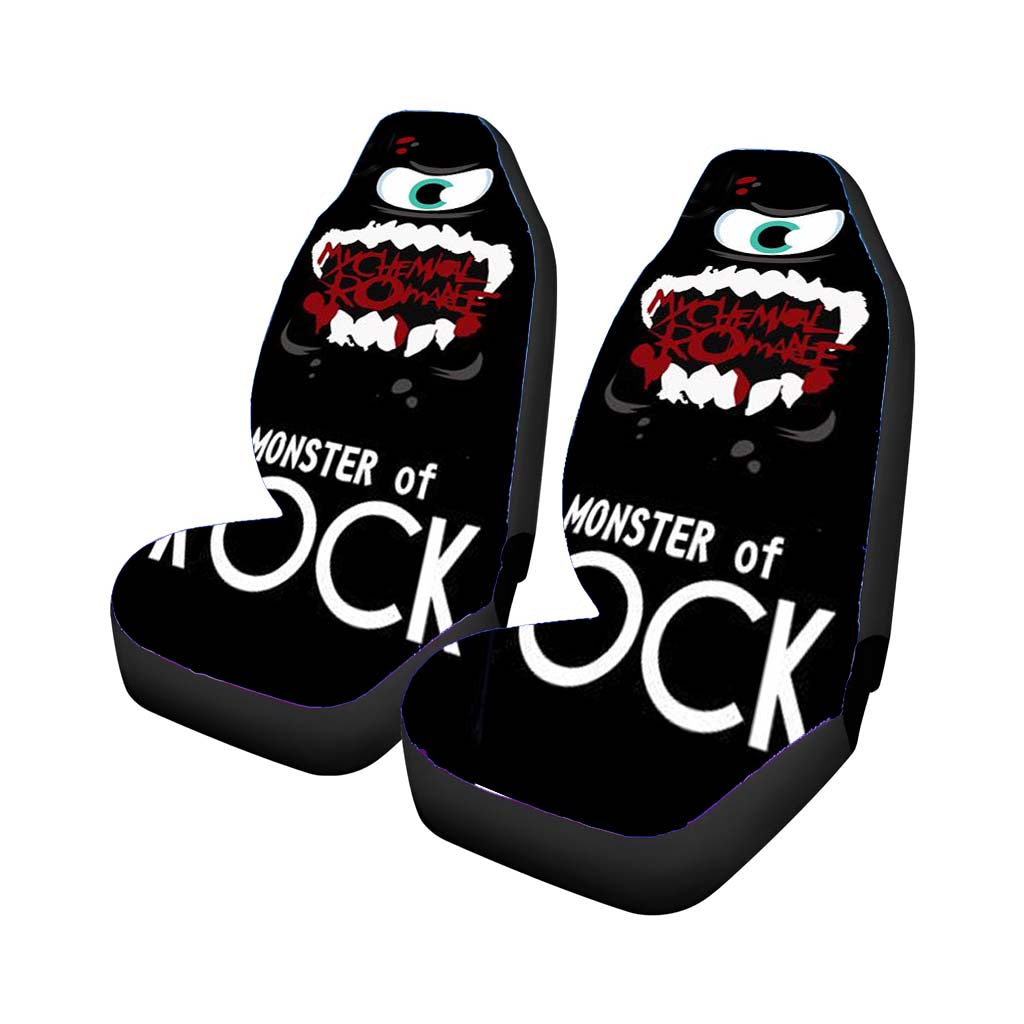 My Chemical Romance Monsters Black Car Front Seat Covers