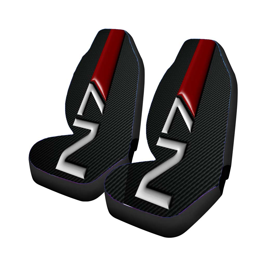N7 Mass Effect Car Front Seat Covers