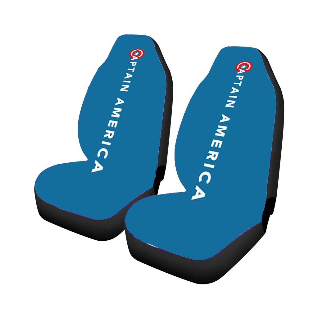 Name Captain America Car Front Seat Covers