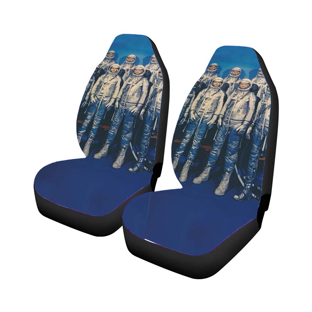 Nasa First Spacesuits Car Front Seat Covers