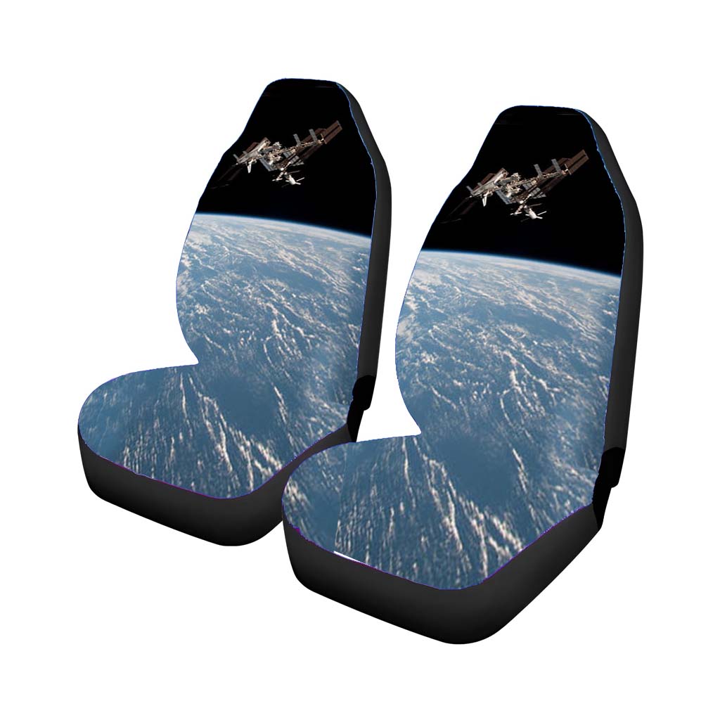 Nasa Satellite Car Front Seat Covers