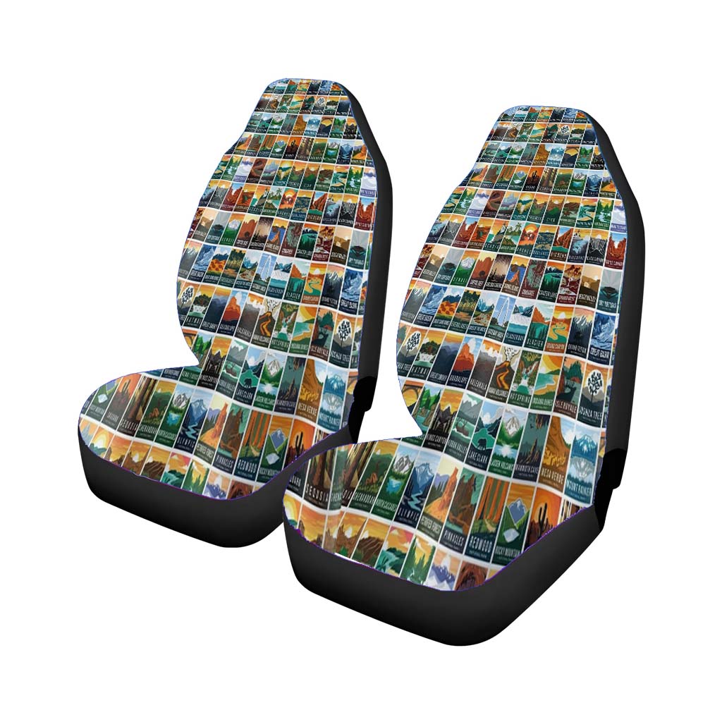 National Park Car Front Seat Covers