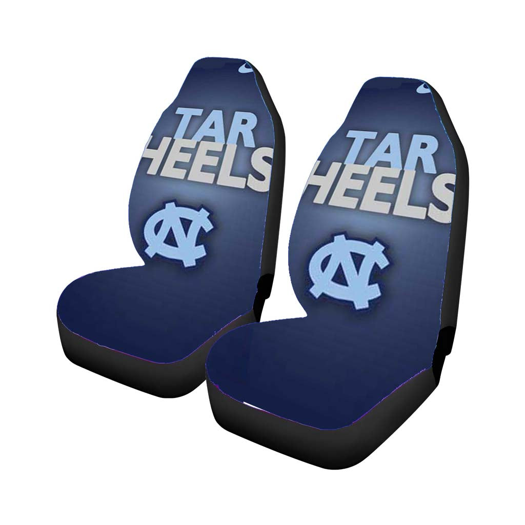 Nc Tar Heels Blues Rear Car Seat Covers