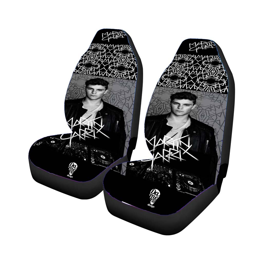 New Martin Garrixs Logo And Pattern Car Front Seat Covers