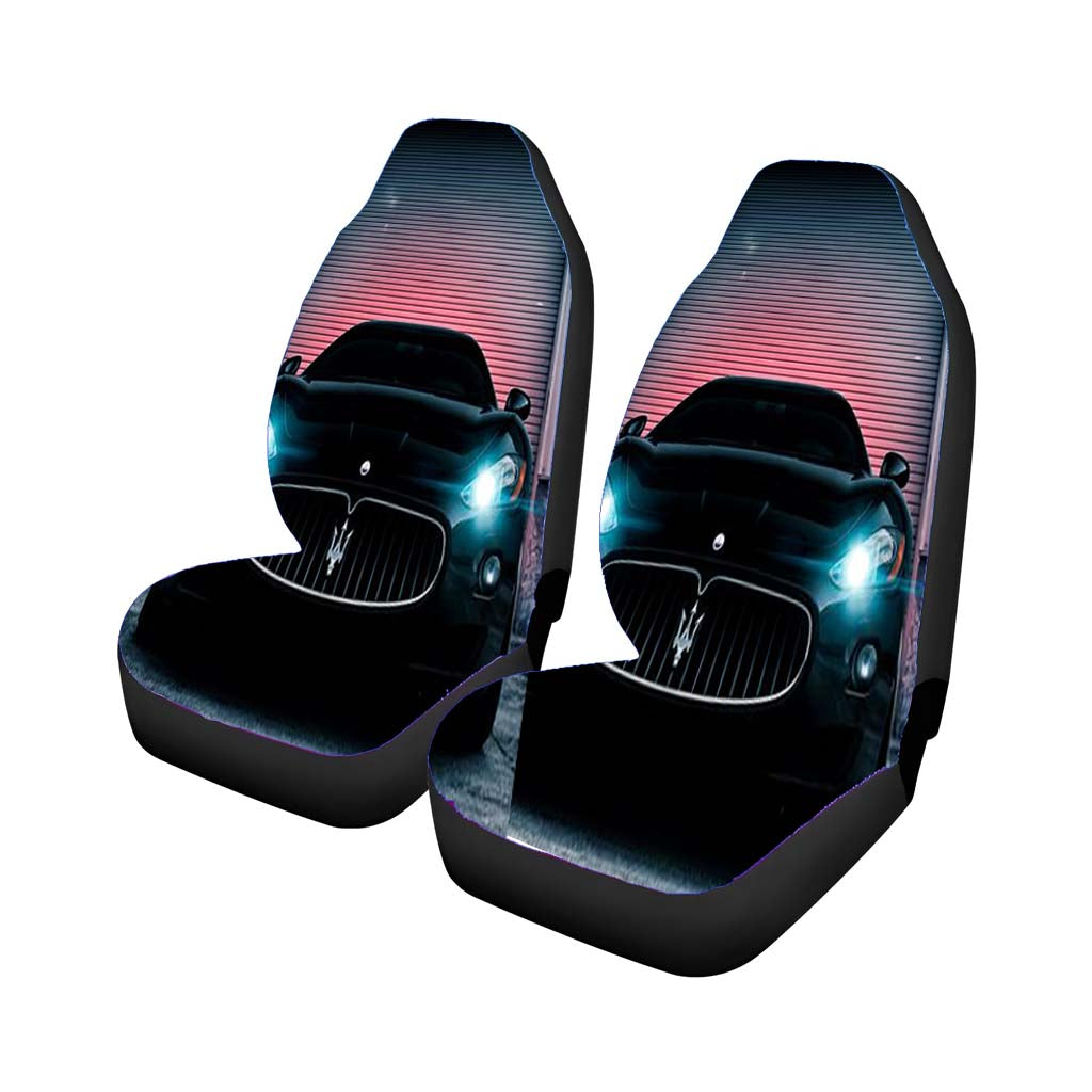 New Maserati Logo Car Front Seat Covers