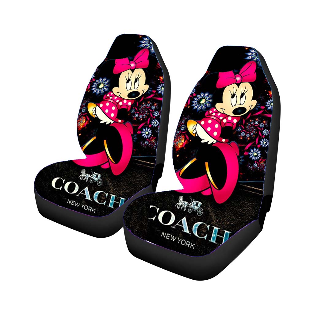 New Minnie Mouse Coach 1 Car Front Seat Covers