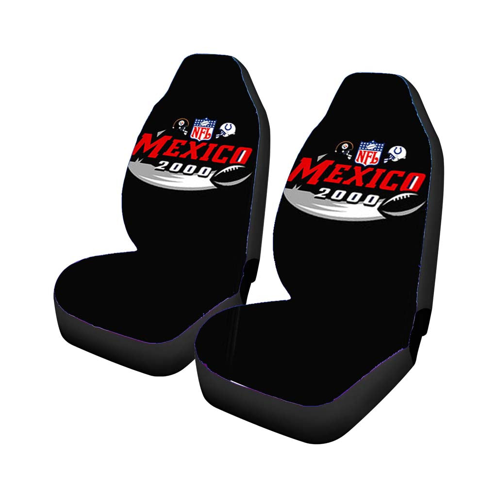 Nfl Mexico 000 Bla Car Front Seat Covers