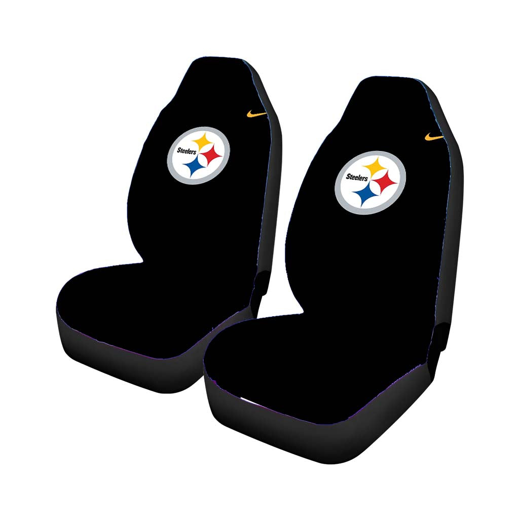 Nfl Pittsburgh Steelers Black Wallpapers Car Seat Covers