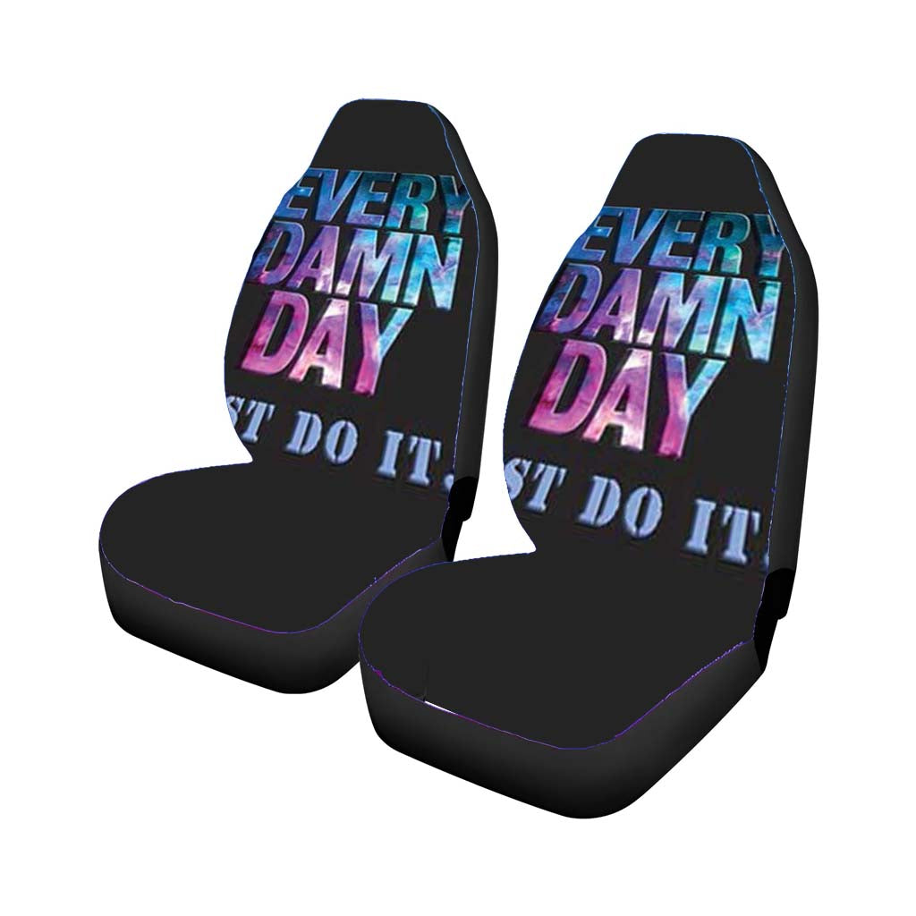 Nike Every Damn Day Rainbow Car Front Seat Covers