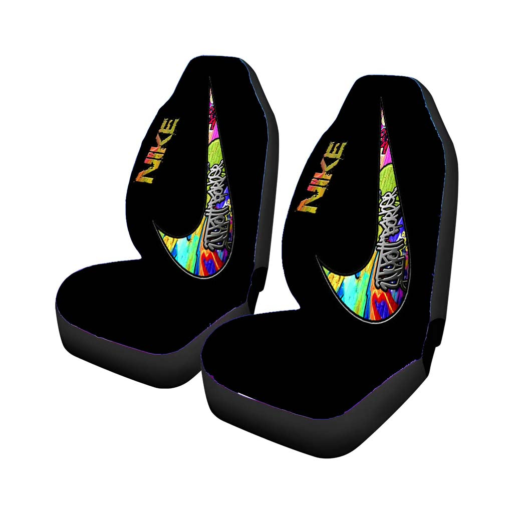 Nike Full Color Car Front Seat Covers