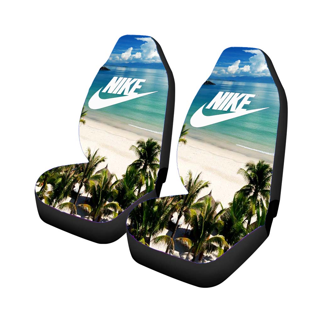 Nike Green Beach Car Front Seat Covers
