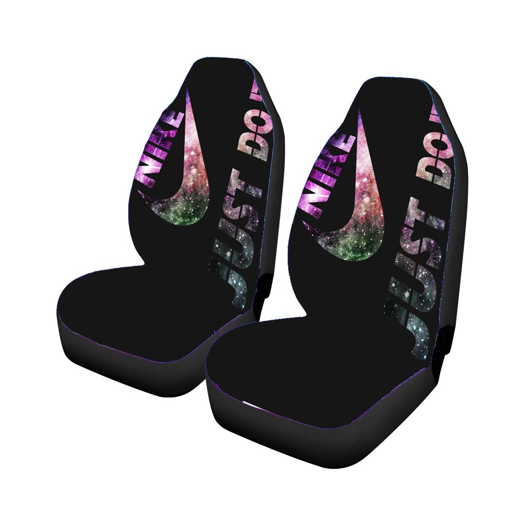Nike Just Do It Galaxy Nebula 1 Car Front Seat Covers