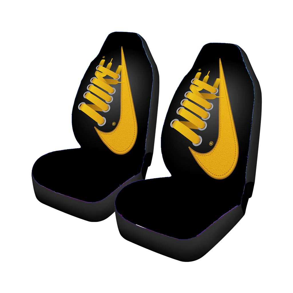 Nike Laces Hugo Silva Car Front Seat Covers