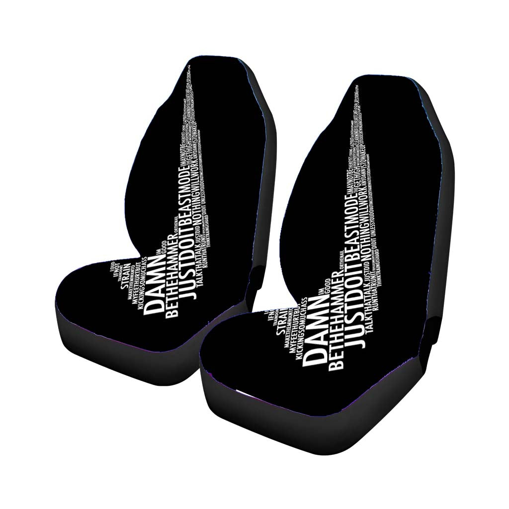 Nike Logo Car Front Seat Covers
