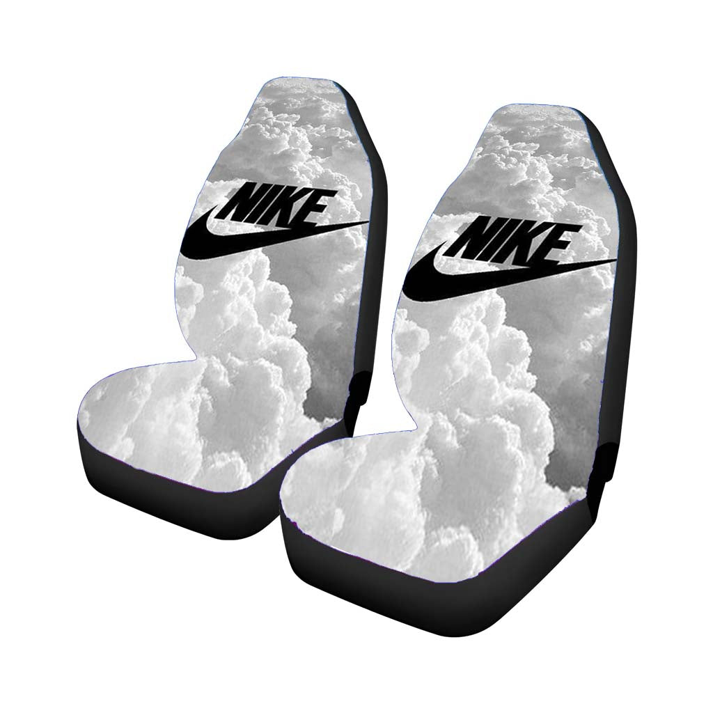 Nike Logo Cloud Car Front Seat Covers
