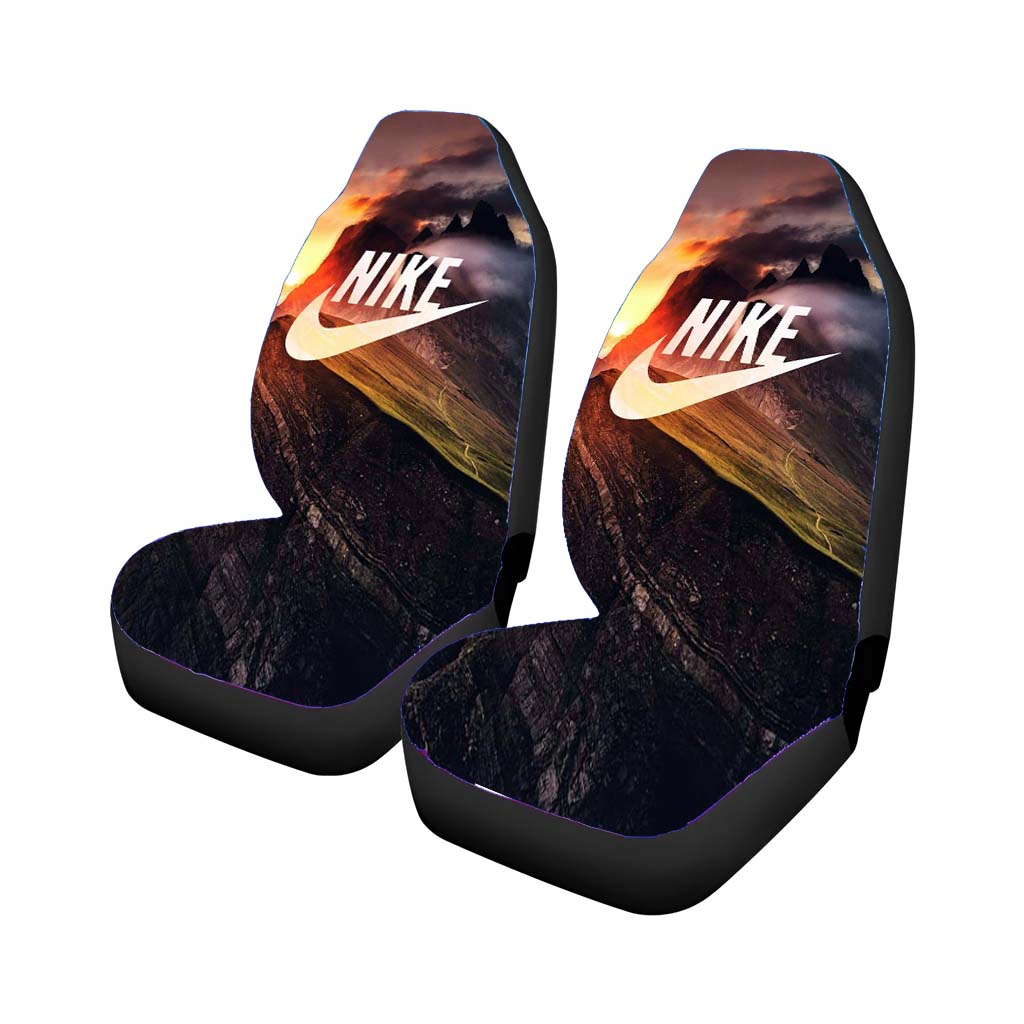Nike Mural Mountain Car Front Seat Covers