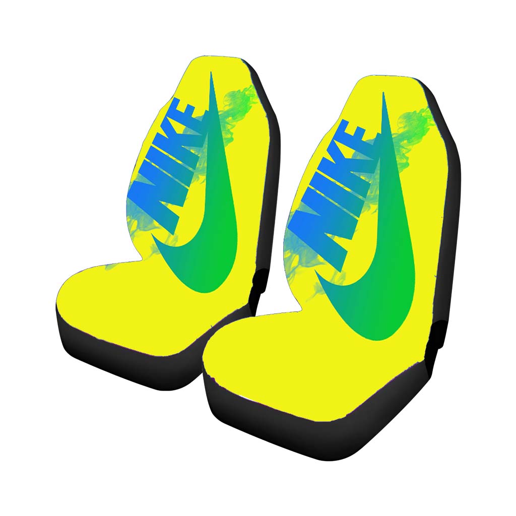 Nike Neon Car Front Seat Covers