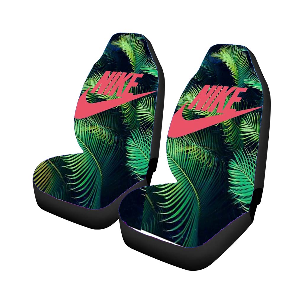 Nike Palm Pink Car Front Seat Covers