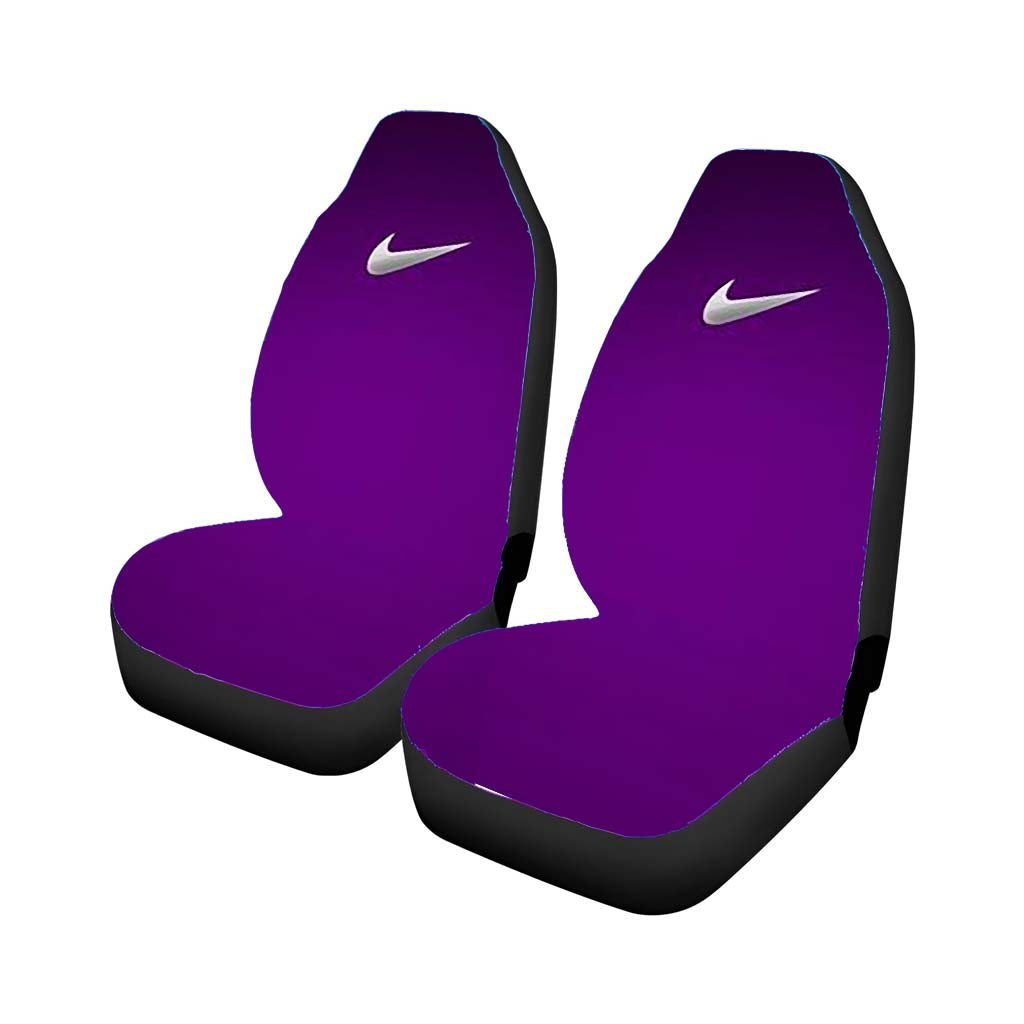Nike Purple Car Front Seat Covers