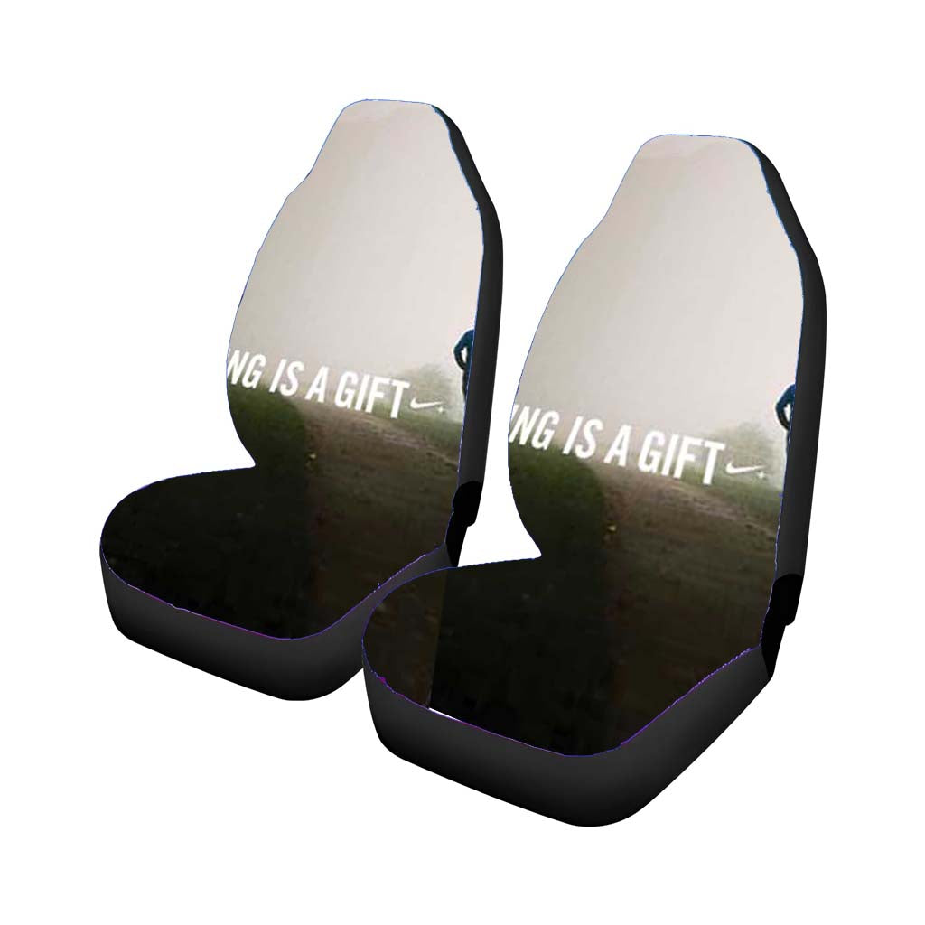 Nike Running Is A Gift Car Front Seat Covers