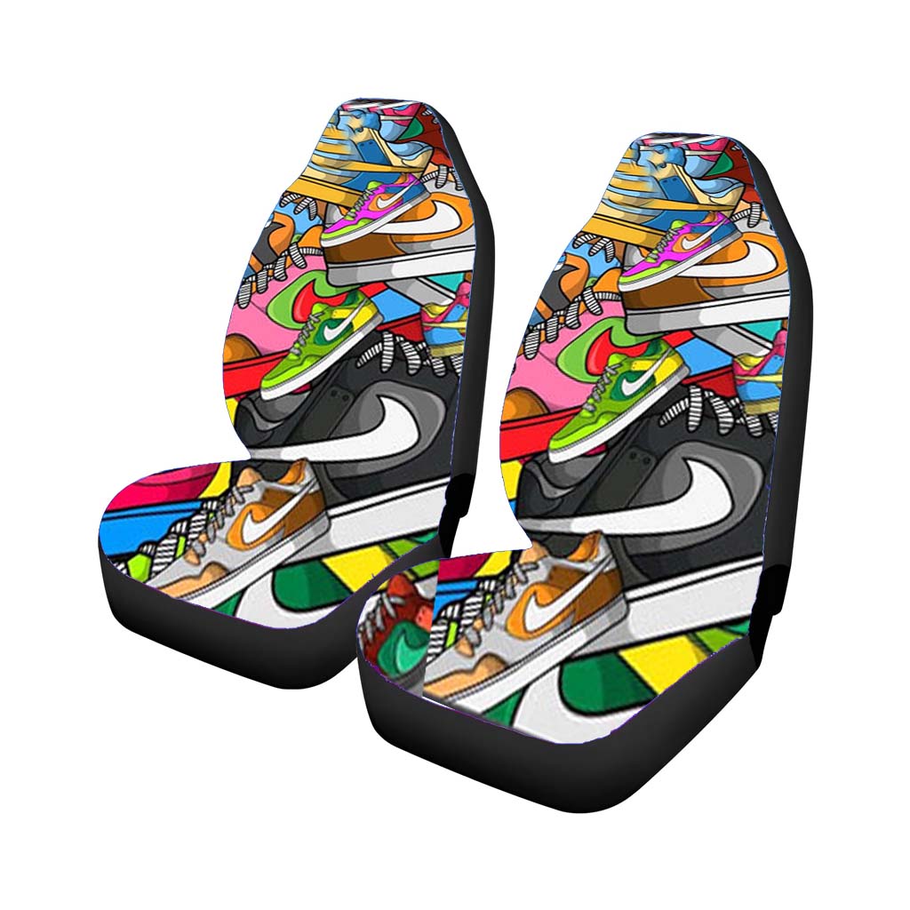 Nike Shoes Car Front Seat Covers