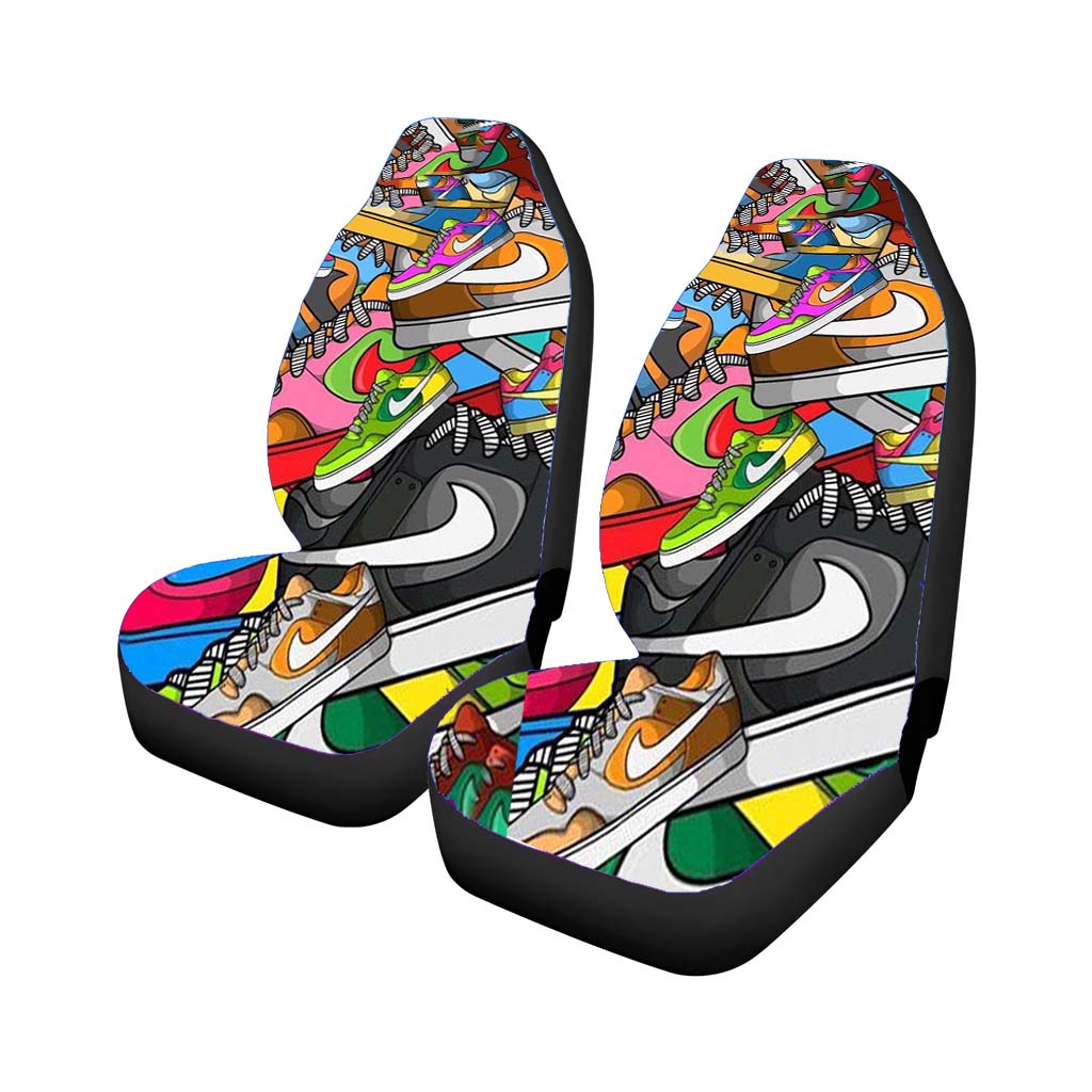 Nike Sneakers Car Front Seat Covers