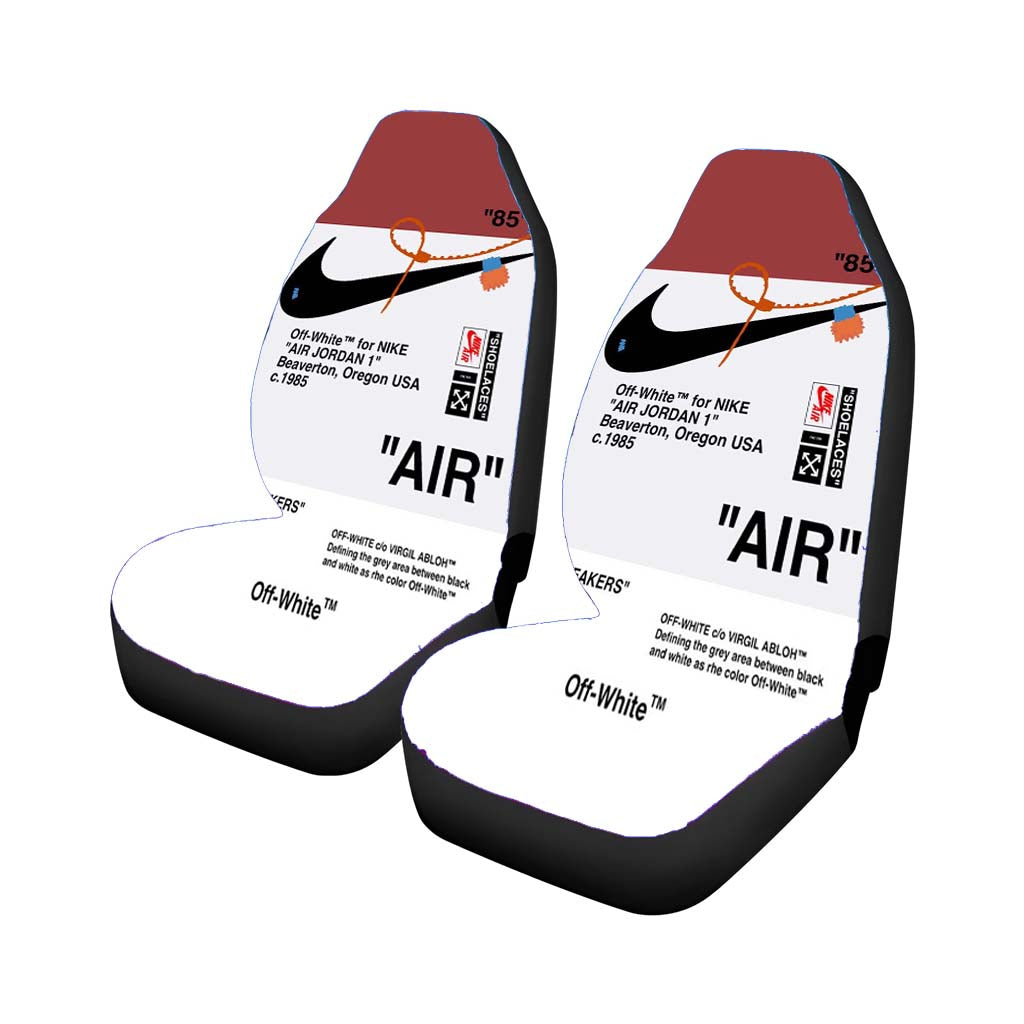 Nike X Off White Car Front Seat Covers
